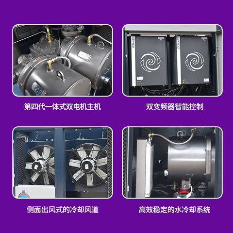 二級壓縮永磁變頻空壓機 ZLS-2iC系列